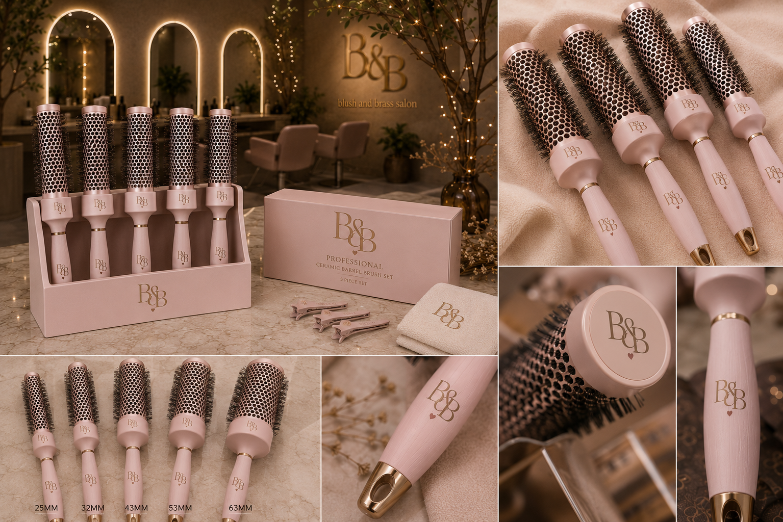 B&B Range — Blush & Rose Gold Edition