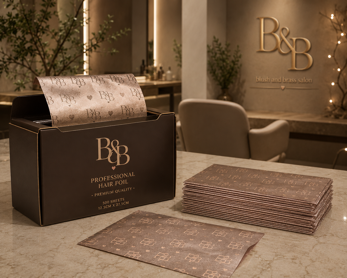 The B&B Range — foils and salon supplies, coming soon