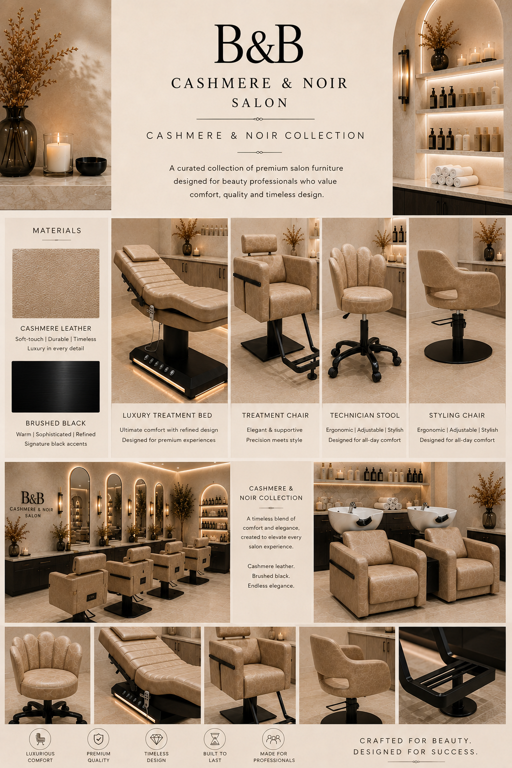 Cashmere & Noir Collection lookbook